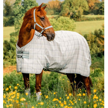 Coperta anti-mosche Horseware Newmarket Carbone di legna Witney Grigio