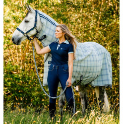 Coperta anti-mosche Horseware Newmarket Plus Marine witney Blu marino Coperta anti-mosche Horseware Newmarket Plus Marine witney Blu marino