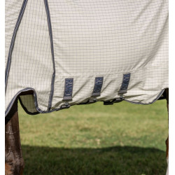 Coperta anti-mosche Horseware Rambo Optimo Supreme Summer Sheet Plus CarreauxMarine / gris orage / argent Motivi Coperta anti-mosche Horseware Rambo Optimo Supreme Summer Sheet Plus CarreauxMarine / gris orage / argent Motivi