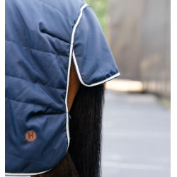 Coperta da scuderia Horseware Newmarket Cosy 100g Marine witney Blu marino Coperta da scuderia Horseware Newmarket Cosy 100g Marine witney Blu marino