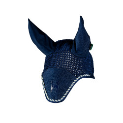 Cuffia anti-mosche Horseware Newmarket Marine witney Blu marino Cuffia anti-mosche Horseware Newmarket Marine witney Blu marino