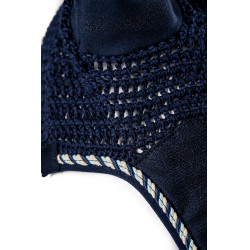 Cuffia anti-mosche Horseware Newmarket Marine witney Blu marino Cuffia anti-mosche Horseware Newmarket Marine witney Blu marino