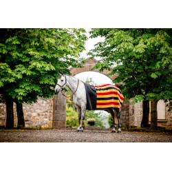 Quadrato polare Horseware Newmarket OrBlanc Nero
