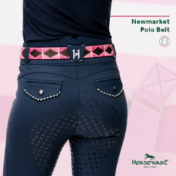 Cintura Horseware Newmarket Polo Rosa Cintura Horseware Newmarket Polo Rosa