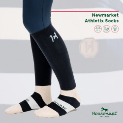 Calzini Horseware Newmarket Athletix RayureMarine