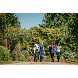 Coperta in pile Horseware Newmarket Cosy Fleece Cooler Marine witney Blu marino Coperta in pile Horseware Newmarket Cosy Fleece Cooler Marine witney Blu marino