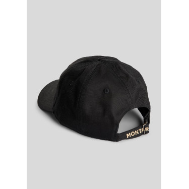 Berretto con logo Montar Nero / beige