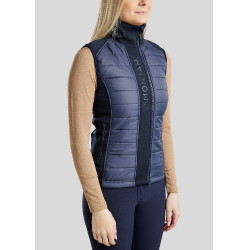 Giubbotto smanicato Montar Emma donna Marina Blu marino