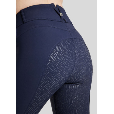 Pantaloni Montar Megan a vita alta da donna full grip Vol 2 Blu marino scuro
