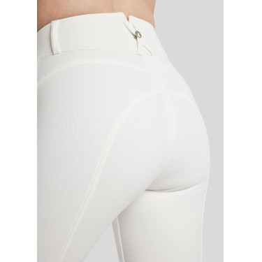 Pantaloni Montar Megan a vita alta da donna full grip Vol 2 Bianco