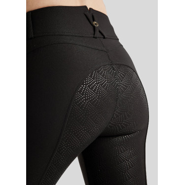 Pantaloni Montar Megan a vita alta da donna full grip Vol 2 Nero