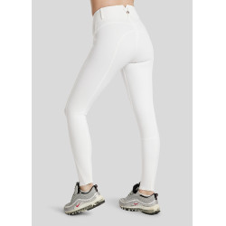 Pantaloni Montar Molly Yati da donna a vita alta Bianco / oro rosa Pantaloni Montar Molly Yati da donna a vita alta Bianco / oro rosa