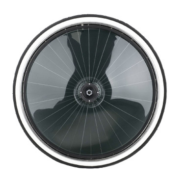 Ruota da sulky Finn-Tack 28” Lux inossidabile con flange in PVC (Il pezzo)