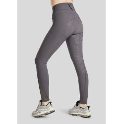Pantaloni Montar Molly Yati da donna a vita alta full grip Grigio Pantaloni Montar Molly Yati da donna a vita alta full grip Grigio