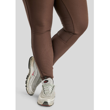 Pantaloni da equitazione Montar a vita alta ESS Megan Vol 2 Curve donna Marrone Pantaloni da equitazione Montar a vita alta ESS Megan Vol 2 Curve donna Marrone
