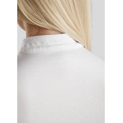 Polo da concorso Montar Everly logo con cristalli Curve donna Polo da concorso Montar Everly logo con cristalli Curve donna