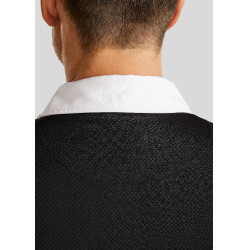 Polo da concorso Montar MoWill maniche lunghe donna Nero