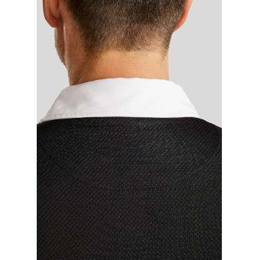 Polo da concorso Montar MoWill maniche lunghe donna Nero