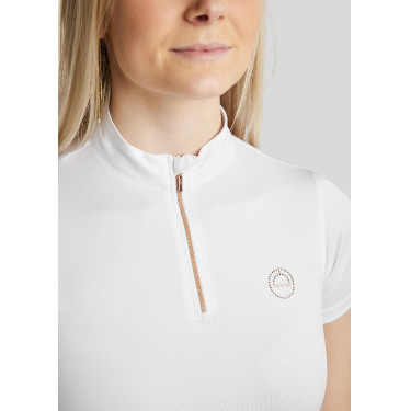 Polo Montar Everly Mon Tech donna maniche corte rosa oro Polo Montar Everly Mon Tech donna maniche corte rosa oro