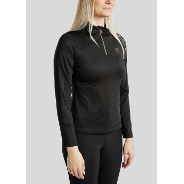 Polo Montar Everly Mon Tech donna maniche lunghe rosa oro Polo Montar Everly Mon Tech donna maniche lunghe rosa oro