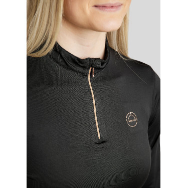 Polo Montar Everly Mon Tech donna maniche lunghe rosa oro Polo Montar Everly Mon Tech donna maniche lunghe rosa oro