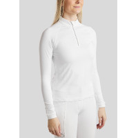 T-shirt Montar MoMaja a maniche lunghe da donna Bianco T-shirt Montar MoMaja a maniche lunghe da donna Bianco