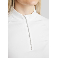 T-shirt Montar MoMaja a maniche lunghe da donna Bianco T-shirt Montar MoMaja a maniche lunghe da donna Bianco