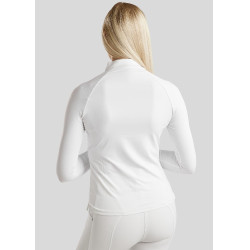 T-shirt Montar MoMaja a maniche lunghe da donna Bianco T-shirt Montar MoMaja a maniche lunghe da donna Bianco