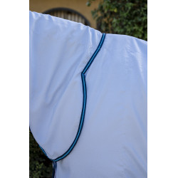 Coperta anti-dermatite Horseware Amigo Ripstop Blu azzurro / Marino / Blu elettrico