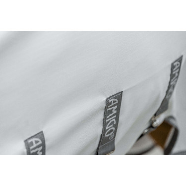 Coperta anti-dermatite Horseware Amigo Ripstop Argento / grigio titanio / argento