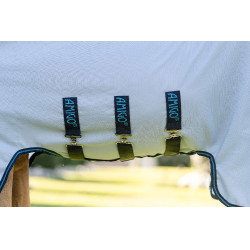 Coperta anti-dermatite Horseware Amigo Ripstop Pony Blu azzurro / Marino / Blu elettrico