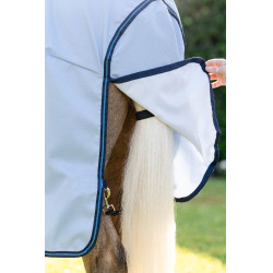 Coperta anti-dermatite Horseware Amigo Ripstop Pony Blu azzurro / Marino / Blu elettrico
