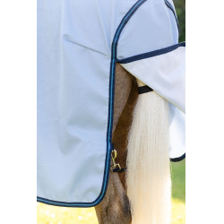 Coperta anti-dermatite Horseware Amigo Ripstop Pony Blu azzurro / Marino / Blu elettrico