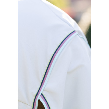 Coperta anti-dermatite Horseware Amigo Ripstop Pony Argento / limone / Marino / rosa / blu