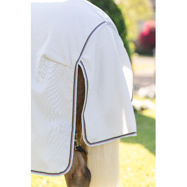 Coperta anti-dermatite Horseware Amigo Ripstop Pony Argento / limone / Marino / rosa / blu