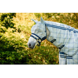 Coperta anti-mosche Horseware Newmarket Plus Marine witney Blu marino Coperta anti-mosche Horseware Newmarket Plus Marine witney Blu marino