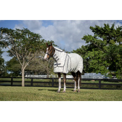 Coperta anti-mosche Horseware Rambo Optimo Supreme Summer Sheet Plus CarreauxMarine / gris orage / argent Motivi Coperta anti-mosche Horseware Rambo Optimo Supreme Summer Sheet Plus CarreauxMarine / gris orage / argent Motivi