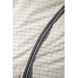 Coperta anti-mosche Horseware Rambo Optimo Supreme Summer Sheet Plus CarreauxMarine / gris orage / argent Motivi Coperta anti-mosche Horseware Rambo Optimo Supreme Summer Sheet Plus CarreauxMarine / gris orage / argent Motivi
