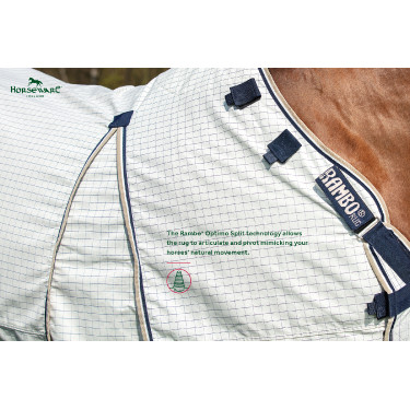 Coperta anti-mosche Horseware Rambo Optimo Supreme Summer Sheet Plus Coperta anti-mosche Horseware Rambo Optimo Supreme Summer Sheet Plus