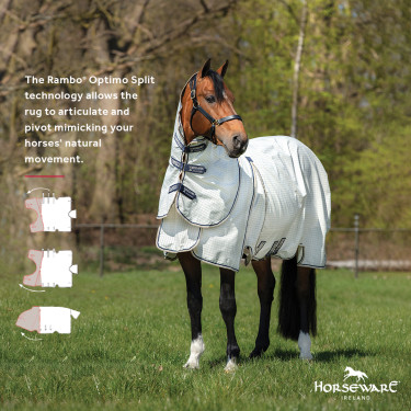Coperta anti-mosche Horseware Rambo Optimo Supreme Summer Sheet Plus Coperta anti-mosche Horseware Rambo Optimo Supreme Summer Sheet Plus