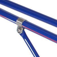 Sulky pony Finn-Tack R3 QH telaio principale per stanghe in acciaio Blu
