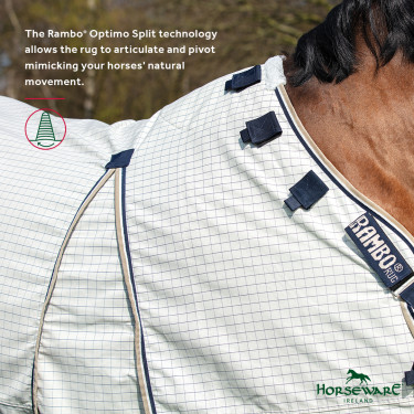 Coperta anti-mosche Horseware Rambo Optimo Supreme Summer Sheet Plus Coperta anti-mosche Horseware Rambo Optimo Supreme Summer Sheet Plus