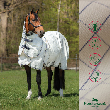 Coperta anti-mosche Horseware Rambo Optimo Supreme Summer Sheet Plus Coperta anti-mosche Horseware Rambo Optimo Supreme Summer Sheet Plus