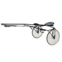 Sulky pony Finn-Tack R3 QH telaio principale per stanghe in acciaio Nero