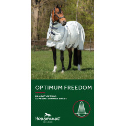 Coperta anti-mosche Horseware Rambo Optimo Supreme Summer Sheet Plus CarreauxMarine / gris orage / argent Motivi Coperta anti-mosche Horseware Rambo Optimo Supreme Summer Sheet Plus CarreauxMarine / gris orage / argent Motivi