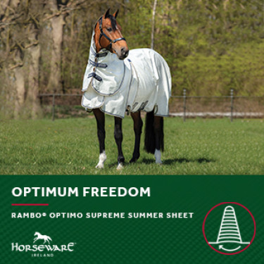 Coperta anti-mosche Horseware Rambo Optimo Supreme Summer Sheet Plus Coperta anti-mosche Horseware Rambo Optimo Supreme Summer Sheet Plus