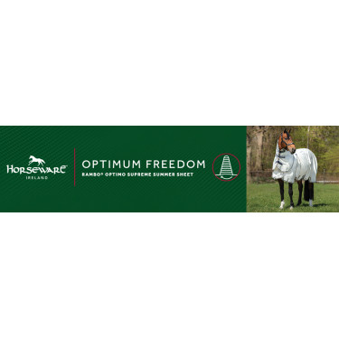 Coperta anti-mosche Horseware Rambo Optimo Supreme Summer Sheet Plus Coperta anti-mosche Horseware Rambo Optimo Supreme Summer Sheet Plus