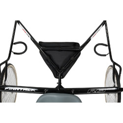 Sulky pony Finn-Tack R3 QH telaio principale per stanghe in acciaio Nero