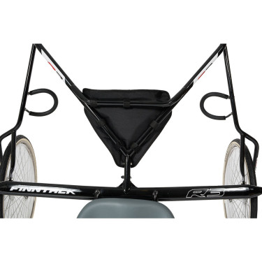Sulky pony Finn-Tack R3 QH telaio principale per stanghe in acciaio Nero
