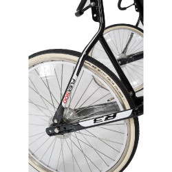 Sulky pony Finn-Tack R3 QH telaio principale per stanghe in acciaio Nero